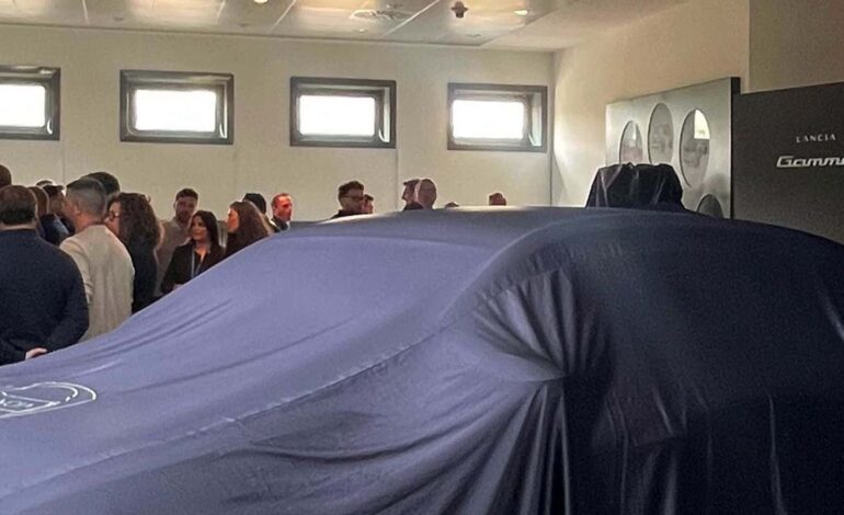 Yeni Lancia Gamma, bu kaputun altında gizleniyor