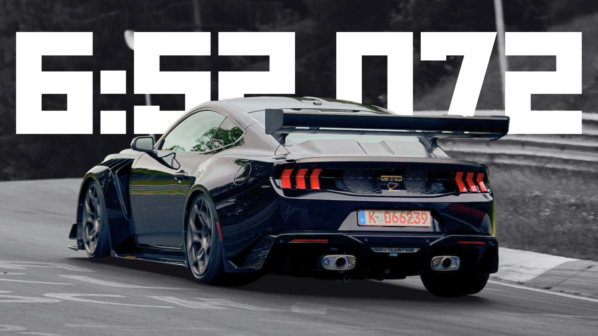 Ford Mustang GTD, Nürburgring’de yeni bir rekora imza attı!