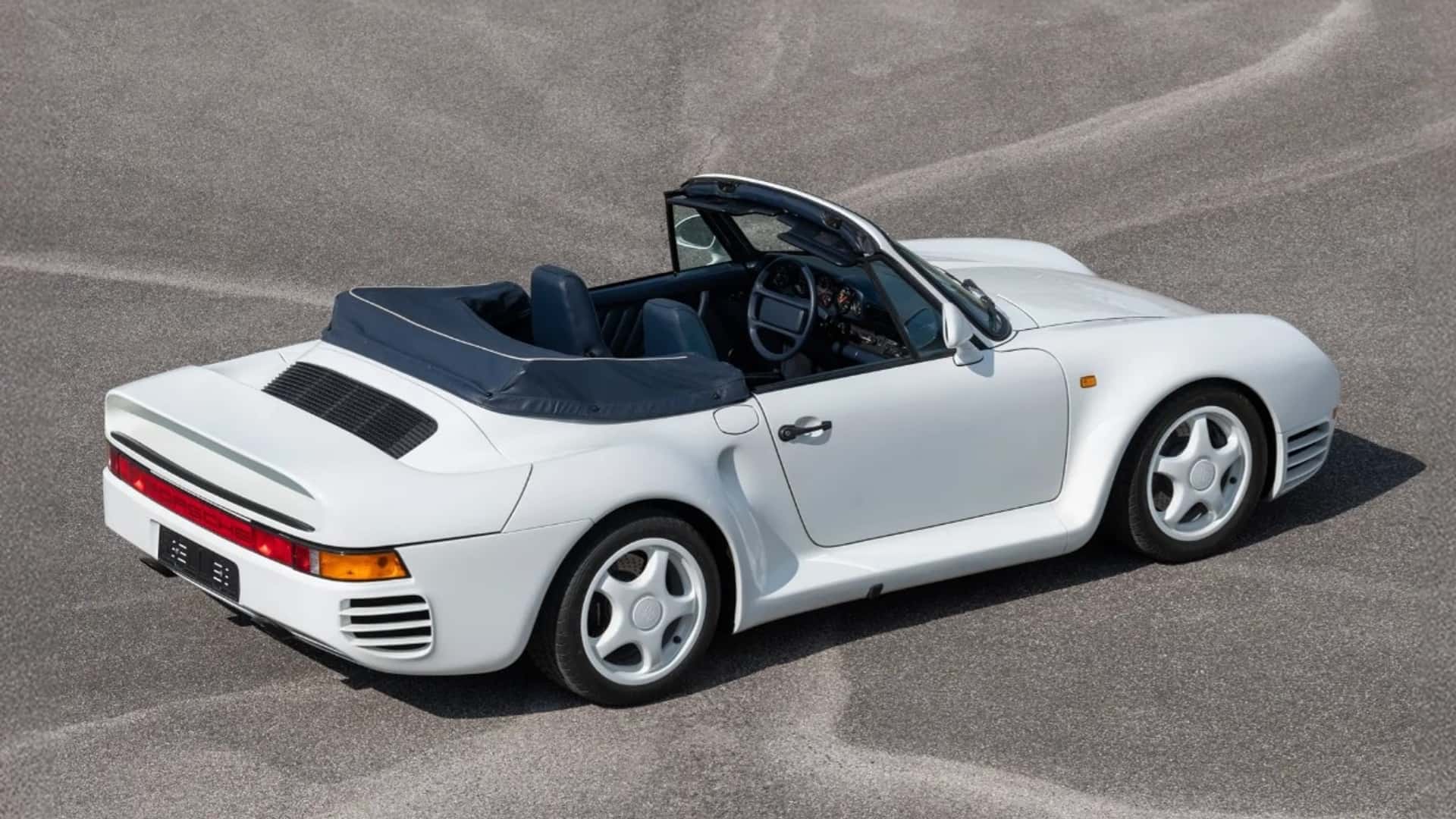 Benzersiz bir 959 Speedster, açık artırmada!