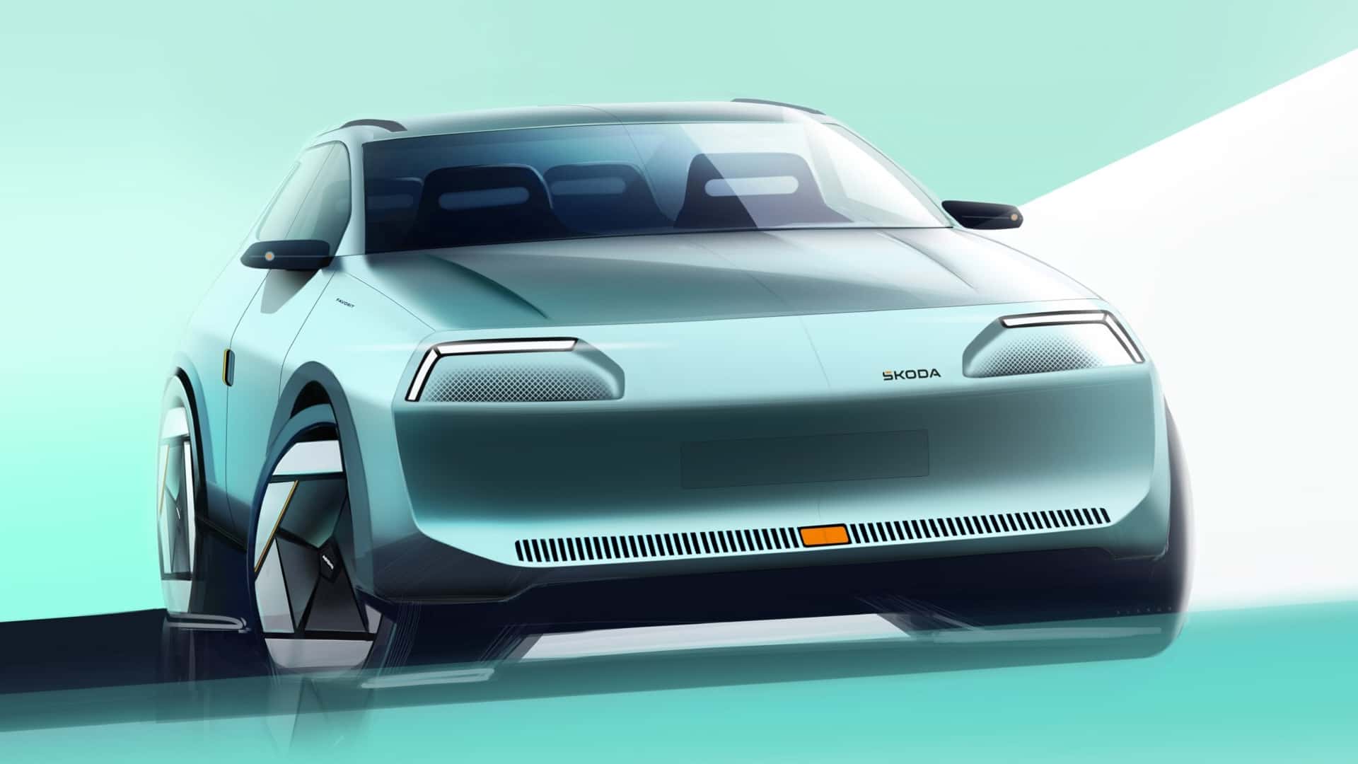 Skoda, efsanevi Favorit modeline dayanan bir konsept aracı tanıttı!