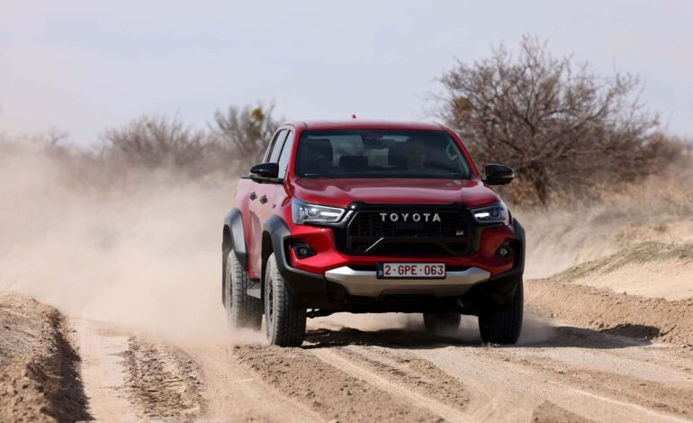 Toyota Hilux GR Sport artık Türkiye’de bulunuyor!