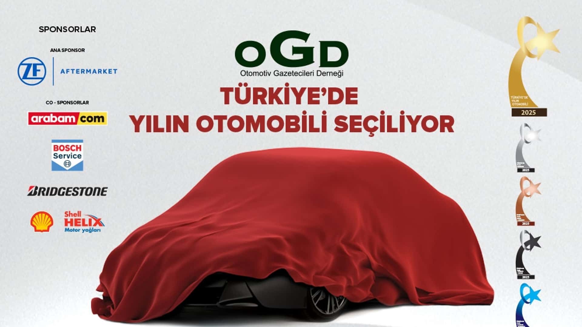 Türkiye’de Yılın Otomobili Ödülleri için tüm adaylar belirlendi!