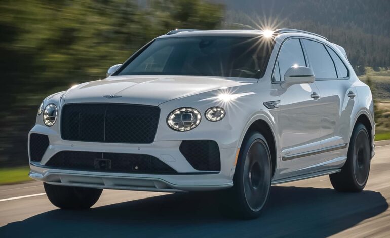 Yeni Bentley Bentayga Speed, W12 motorunu emekliye ayırıyor