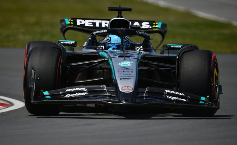 Russell, 2025 Kanada GP’nin 2. antrenmanını lider tamamladı.
