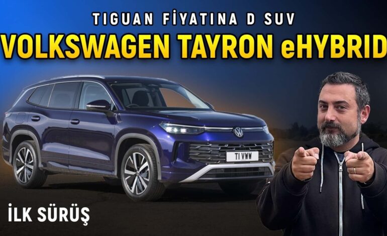 Volkswagen Tayron eHybrid, Tiguan fiyatına D-SUV segmentinde!